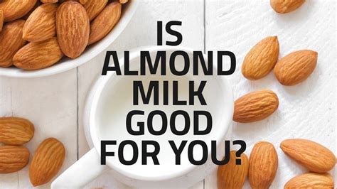 The short answer: yes! If you've ever wondered, "Is almond milk good for you?" then read on ...