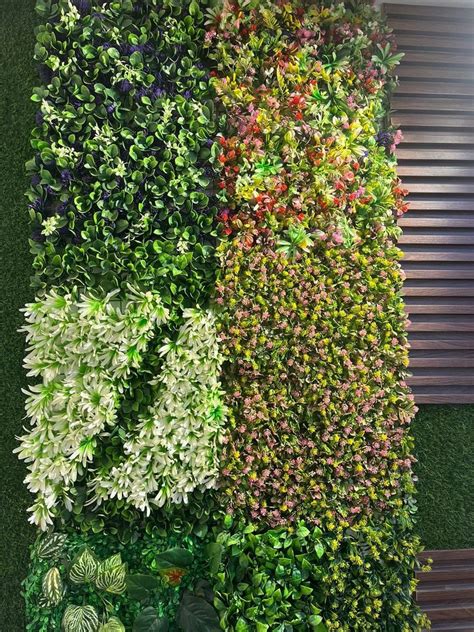 Pvc Artificial Vertical Garden Wall At Rs Piece Noida Id