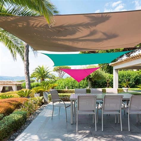 Rectangular Sun Shade Curacao Rectangular Taupe Hesp Ride With The