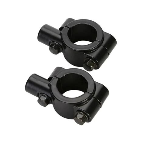 Motorcycle Rearview Handlebar Mirror Mount Holder Adapter Clamp 1pair