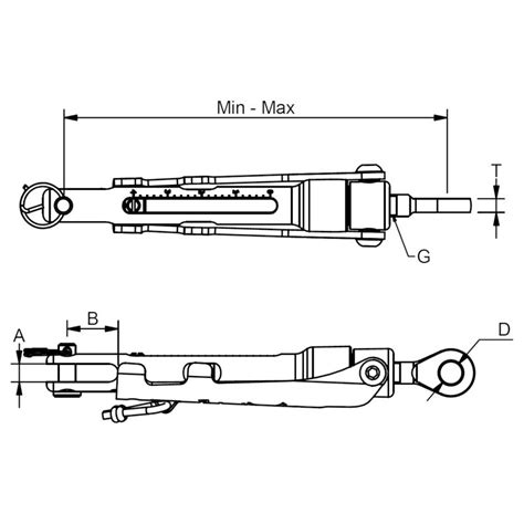 Blue Wave Blue Wave UNF Calibrated QRT Fork Eye Rigging Screw