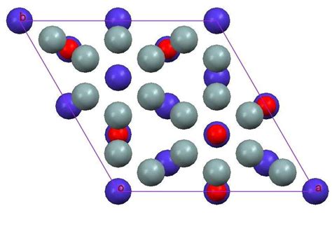 A Side View And B Top View Of The Calculated Crystalline Structures