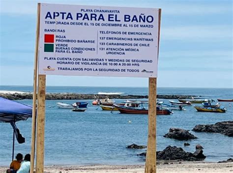 Playa Chanavayita es calificada apta para el baño para este verano en