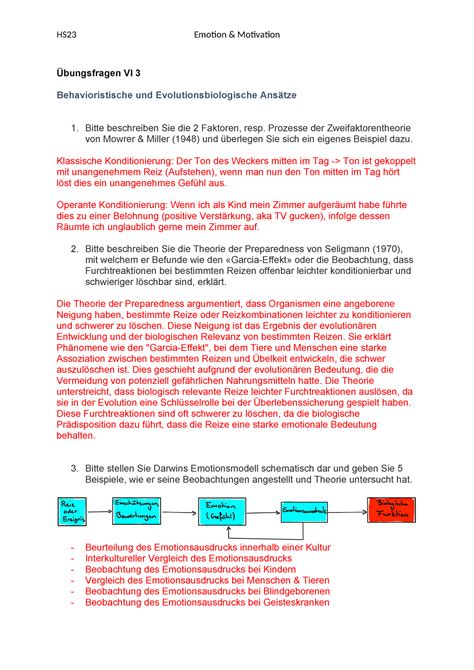 Vl3 uebungsfragen HS23 HS23 Emotion Motivation Übungsfragen Vl 3