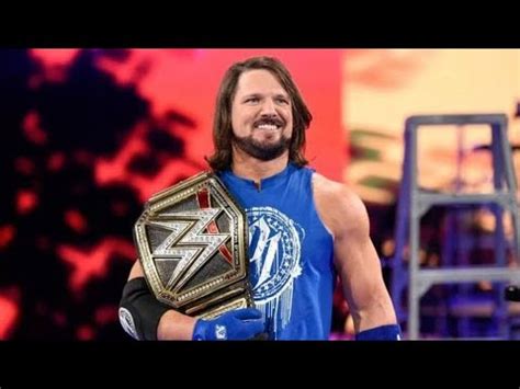 Aj Styles Wwe Custom Titantron Phenomenal Youtube