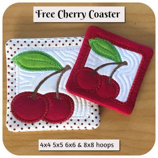 Coasters And Mug Rugs In The Hoop