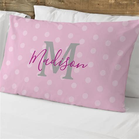 Personalized Initial Pillowcase GiftsForYouNow