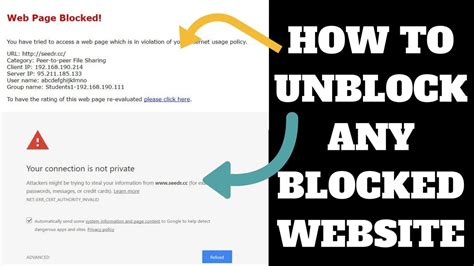 How To Unblock Any Blocked Website In College How To Unblock Any