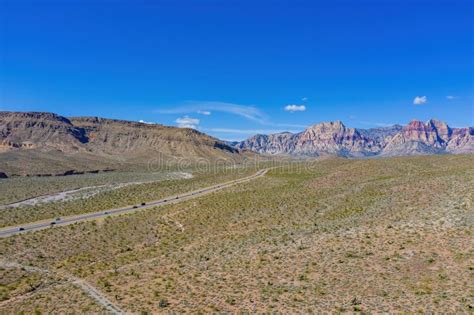 Aerial View of the Beautiful Calico Basin Area Editorial Stock Photo ...