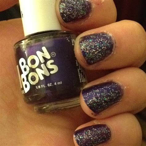 My sparkly purple nails :) | Nails, Nail polish, Purple nails