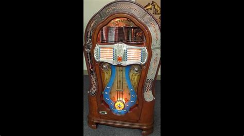 Wurlitzer Model 1080 Juke Box Youtube