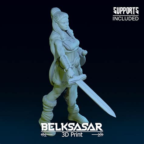 Challenger Viking Normal And Nude 3D Model 3D Printable CGTrader