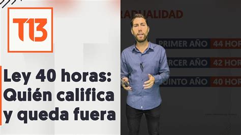 Ley 40 horas cómo se implementará la rebaja de jornada laboral y