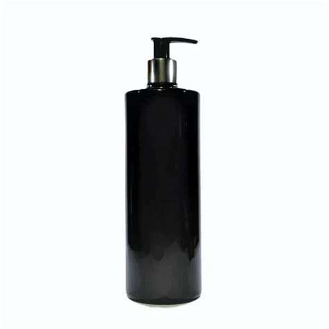 50 ML PET Black Bottle With Golden Sleeve Pump At Rs 16 Piece