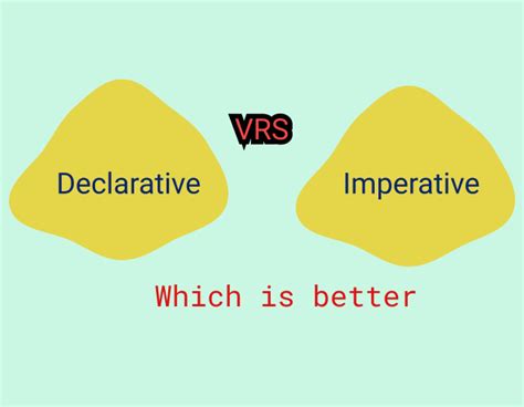 React Declarative Vs Imperative Programming By Md Shahab Uddin Medium