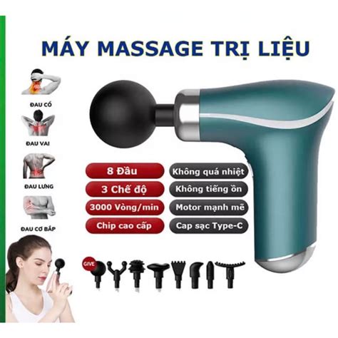 máy massage cầm tay mini đấm lưng trị liệu cổ vai gáy Shopee Việt Nam