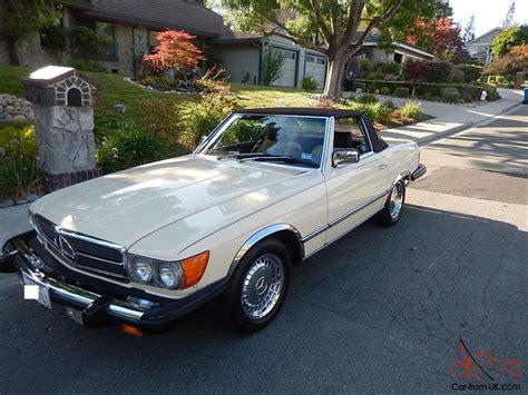 1983 Mercedes Benz 380 SL Convertible With Separate Hardtop