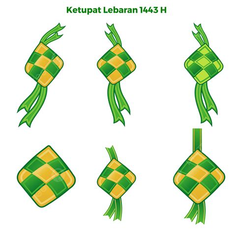 Gambar Ketupat Lebaran 1443 H Idul Fitri Hiasan Islami Ketupat