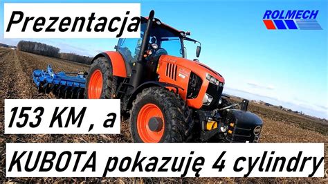 Ci Gniki Kubota M Premium Rolmech Youtube