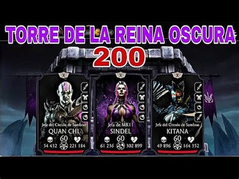 Batalla Torre De La Reina Oscura Normal Mortal Kombat Mobile