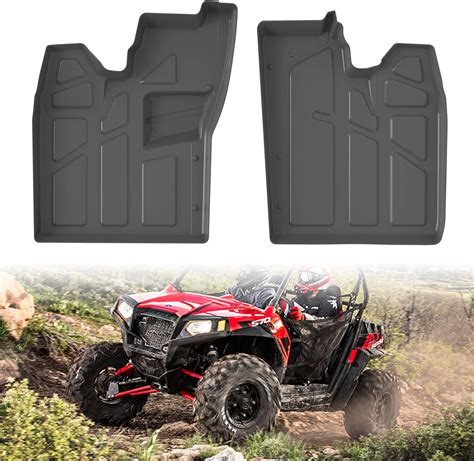 Sautvs Front Row Floor Liners Floor Mats For Polaris Rzr 570 800 900