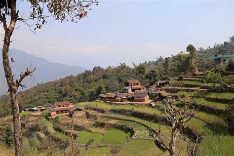 Depuis Pokhara Randonn E D Une Journ E Avec Vue Panoramique Sur L