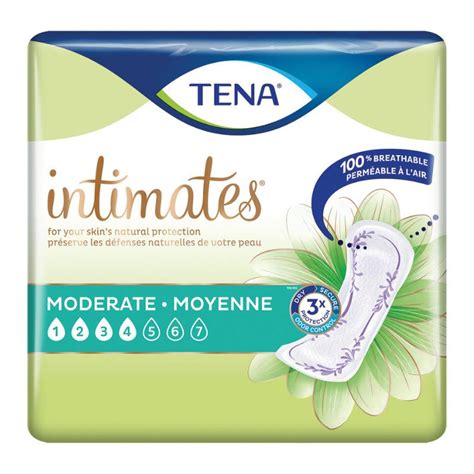 Tena Intimates Moderate Absorbency Pads Case Of 120 Gladwell Care