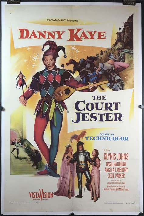 COURT JESTER, Original Vintage Danny Kaye Movie Poster - Original Vintage Movie Posters