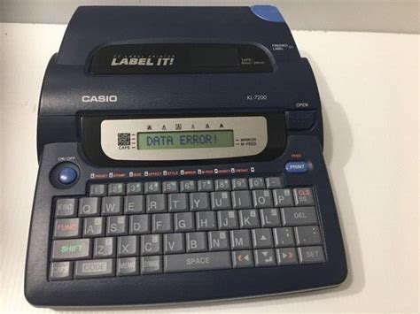 Casio Kl Label It Ez Label Printer Label Maker Ebay