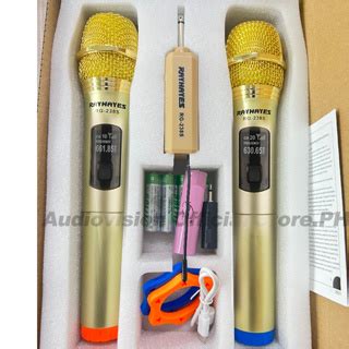 Ray Hayes Rg Wireless Microphone Dual Handheld Uhf Professional Karaoke