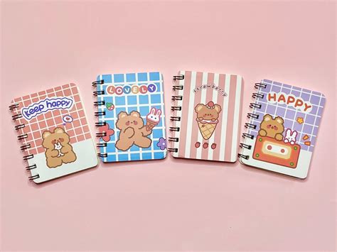 Mini Kawaii Notebooks Cute Stationery Kawaii Notebook Cute