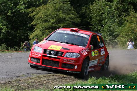 Šlehofer Jan Soběhart Zbyněk Fiat Punto S1600 Barum Rally Zlín 2008