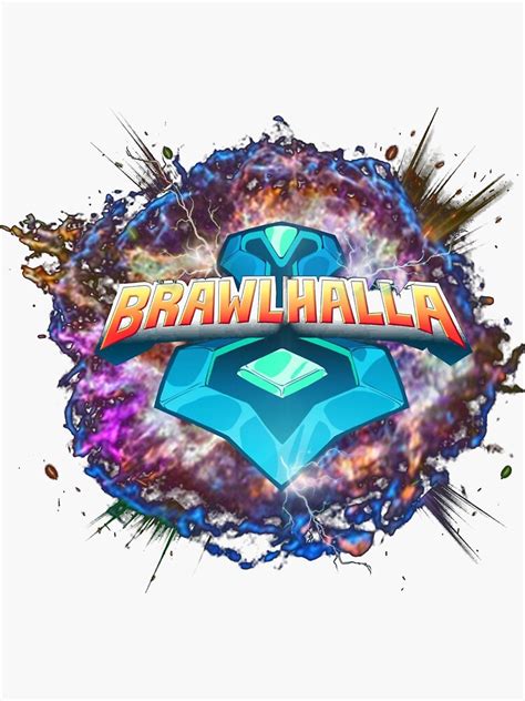 Brawlhalla Sticker For Sale By Bumaeeail Redbubble