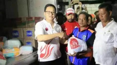 Taruna Merah Putih Bantu Korban Kebakaran Di Penjaringan