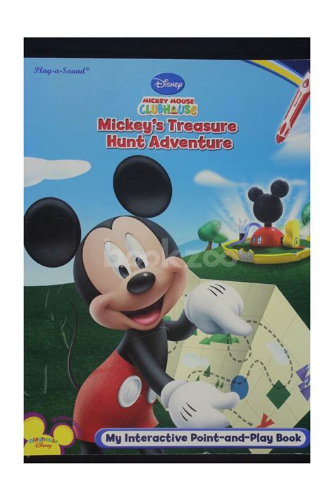 Buy Mickey's Treasure Hunt Adventure-My interactive point-and-play book by Disney at Online ...