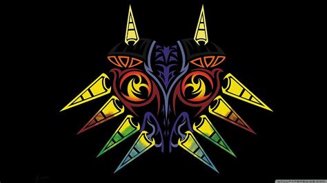 Hd Wallpaper Link The Legend Of Zelda The Legend Of Zelda Majoras Mask Colorful