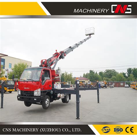 Aerial Work Lift Platform New Bucket Truck Boom Lift High Altitude