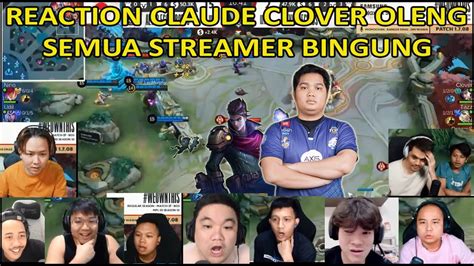 REAKSI CLAUDE CLOVER OLENG BIKIN PARA STREAMER BINGUNG ALTER EGO VS