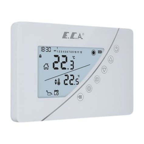 Eca Poly Touch W Kablosuz Programlanabilir Dijital Oda Termostat