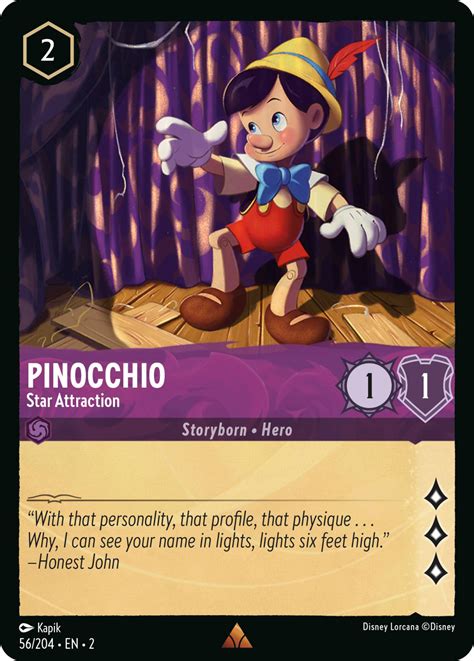 Pinocchio - Star Attraction - Mushu Report (Lorcana Wiki)