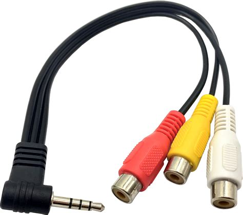 amazoncom video av component adapter cable replacement  tcl tv