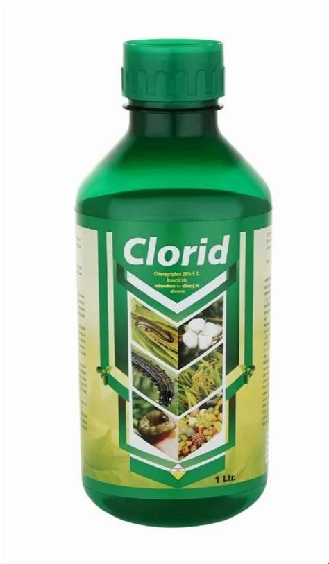 Liquid Clorid Chlorpyrifos 20 Ec Insecticide 250 Ml At Rs 270litre