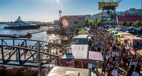 Shipyards Night Market West Coast Food