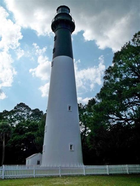 Lighthouse at Hunting Island SC | Island lighthouse, Lighthouse, Places ...