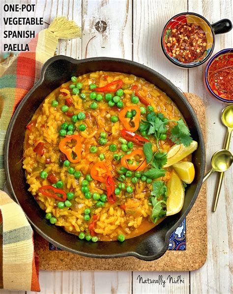 One-Pot Vegetable Spanish Paella | New