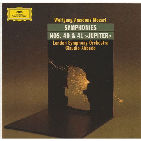 Mozart Symphonies Nos 40 41 Jupiter By Claudio Abbado The London