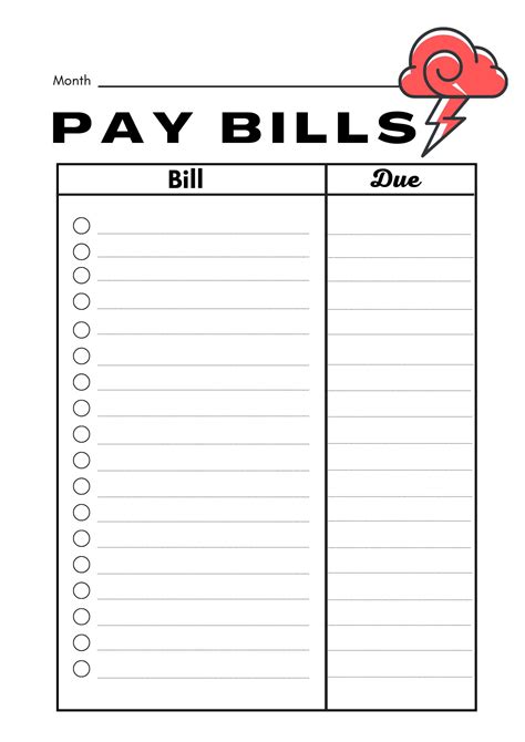 Bill Reminder Template