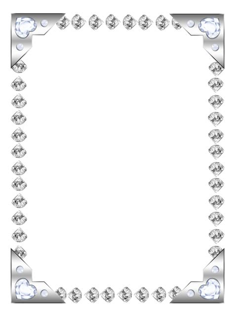 Diamond clipart borders, Diamond borders Transparent FREE for download on WebStockReview 2025