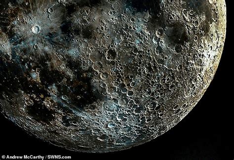 World S Clearest Picture Of The Moon S Craters Is Captured By A