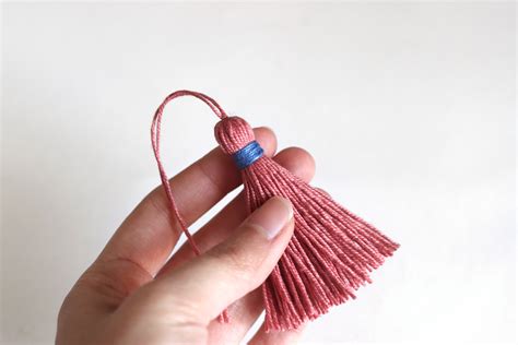 How To Tie Tassels With A Hidden Knot — Curly Made